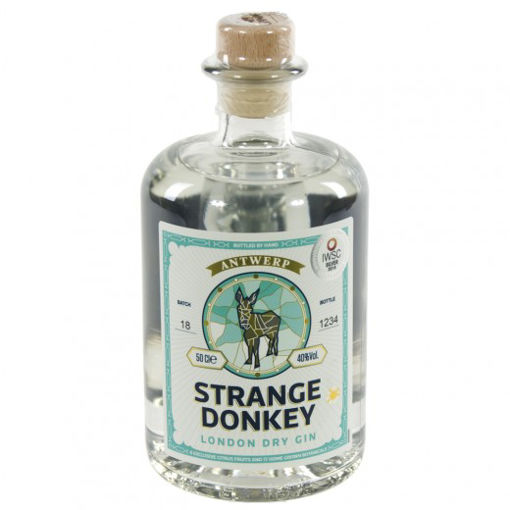 Afbeeldingen van STRANGE DONKEY GIN 40% 50 CL