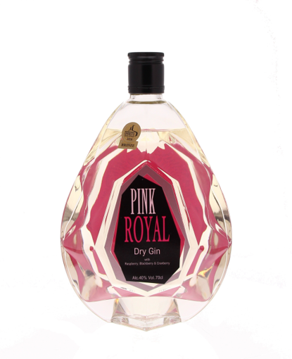 Afbeeldingen van PINK ROYAL DRY GIN 70CL