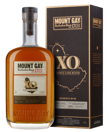 Afbeeldingen van MOUNT GAY XO TRIPLE CASK RUM 43° 70CL