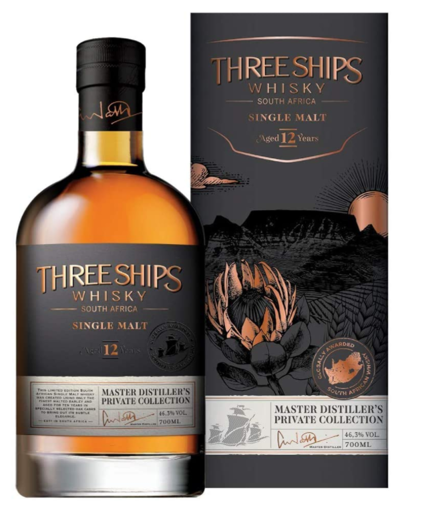 Afbeeldingen van THREE SHIPS 12YEARS SINGLE MALT 70CL