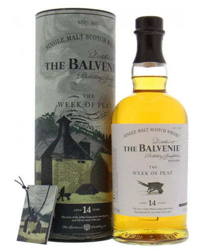 Afbeeldingen van THE BALVENIE 14 Years  - The Week Of the Peat 48,3° 70cl