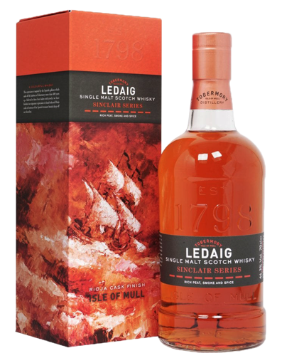 Afbeeldingen van LEDAIG SINCLAIR SERIES RIOJA CASK FINISH 46,3° 70CL