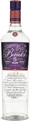 Afbeeldingen van BANKS 5 ISLAND RUM 43° 70CL