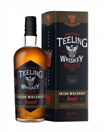 Afbeeldingen van Teeling SMALL BATCH DUVEL #2 46° Belgian golden ale collaboration  -  Edition 2023