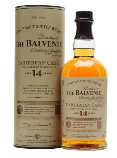 Afbeeldingen van THE BALVENIE CARRIBEAN CASK 14Y 43° 70CL