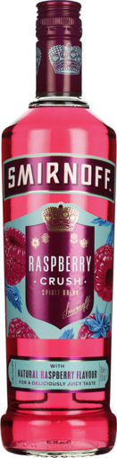 Afbeeldingen van SMIRNOFF VODKA RASPBERRY CRUSH 70CL
