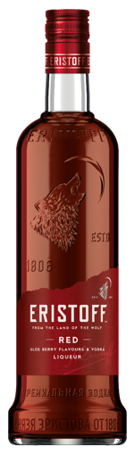 Afbeeldingen van ERISTOFF VODKA RED 70CL 18°