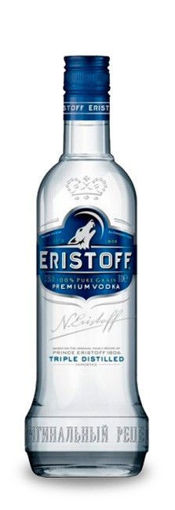 Afbeeldingen van ERISTOFF VODKA 70CL 37,5°