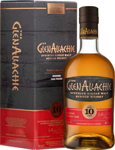 Afbeeldingen van GLENALLACHIE 10Y SPANISH VIRGIN OAK 48° 70CL