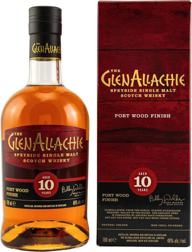 Afbeeldingen van GLENALLACHIE 10Y WOOD FINISH RUBY PORT 48° 70CL