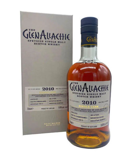 Afbeeldingen van GLENALLACHIE 2010 CHINQUAPIN SINGLE CASK 60,9° 70CL