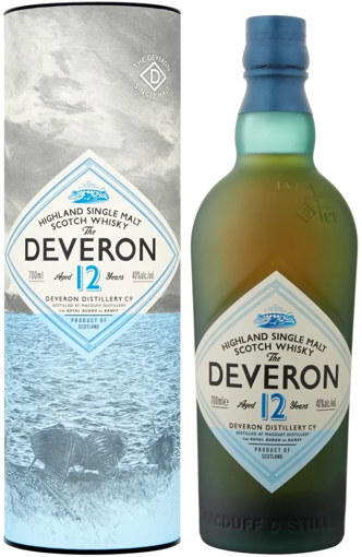 Afbeeldingen van THE DEVERON 12Y SINGLE MALT 40° 70CL