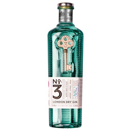 Afbeeldingen van LONDON N°3 DRY GIN 46° 70CL