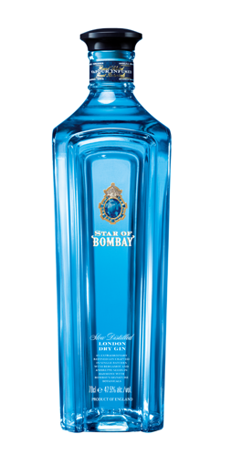 Afbeeldingen van STAR OF BOMBAY GIN 47,5° 70CL