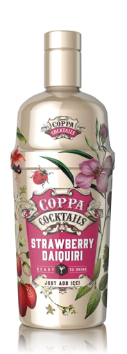 Afbeeldingen van COPPA COCKTAILS STRAWBERRY DAIQUIRI 'READY TO DRINK' 10° 70CL