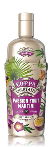 Afbeeldingen van COPPA COCKTAILS PASSION FRUIT MARTINI 'READY TO DRINK' 10° 70CL