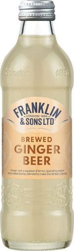 Afbeeldingen van FRANKLIN'S  BREWED GINGER BEER 50CL