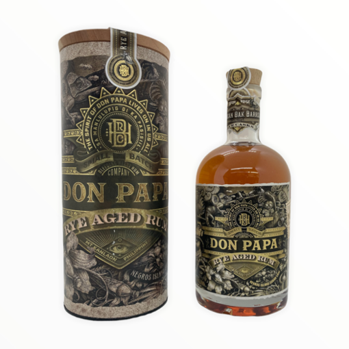 Afbeeldingen van DON PAPA RYE AGED RUM 45° 70CL