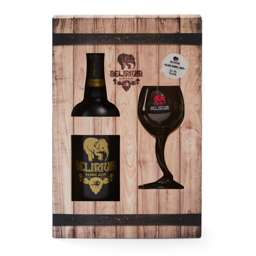 Afbeeldingen van DELIRIUM BARREL AGED 75CL + GLAS