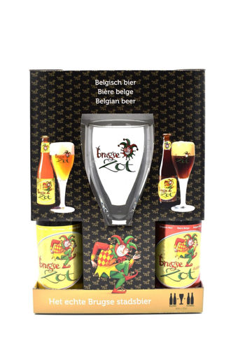 Afbeeldingen van BRUGSE ZOT 4X33CL + GLAS