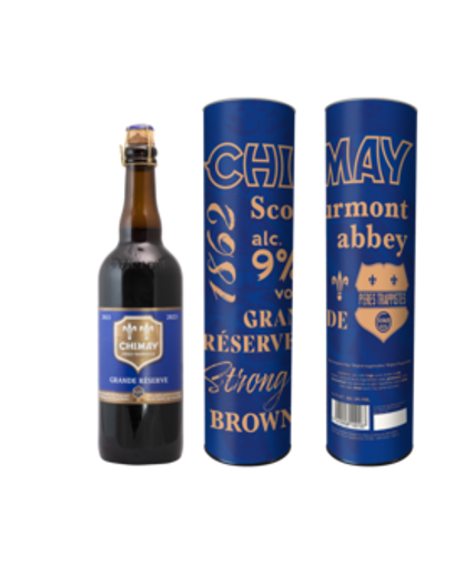 Afbeeldingen van CHIMAY GRANDE RESERVE STRONG BROWN KOKER 75CL