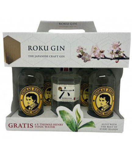 Afbeeldingen van ROKU GIN 20CL + 4X THOMAS HENRY TONIC