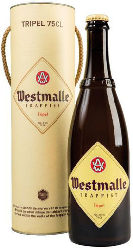 Afbeeldingen van WESTMALLE TRIPEL KOKER 75CL