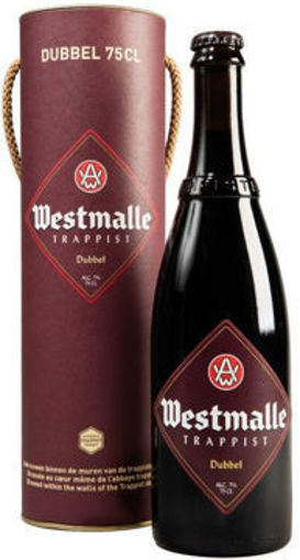 Afbeeldingen van WESTMALLE DUBBEL KOKER 75CL