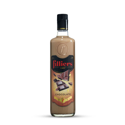 Afbeeldingen van FILLIERS CHOCOLADE CREAM JENEVER 17° 70CL