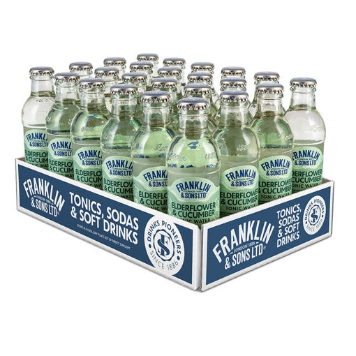 Afbeeldingen van FRANKLIN'S ELDERFLOWER CUCUMBER 24X20CL