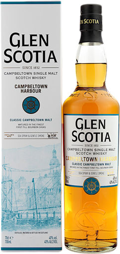 Afbeeldingen van GLEN SCOTIA CAMPBELTOWN SINGLE MALT HARBOUR 40° 70CL