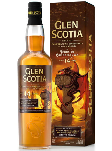 Afbeeldingen van GLEN SCOTIA THE DRAGON 14Y 56,8° 70CL