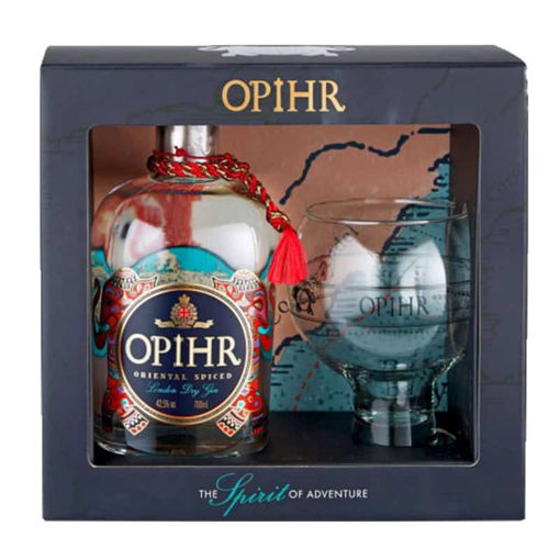 Afbeeldingen van OPIHR ORIENTAL SPICED GIN + GLAS 70CL