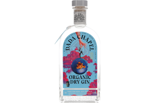 Afbeeldingen van DADA CHAPEL ORGANIC DRY GIN 47.4° 70CL