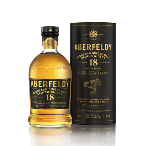 Afbeeldingen van ABERFELDY 18Y SANGIOVESE 46° 70CL