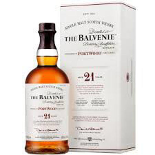 Afbeeldingen van THE BALVENIE PORT WOOD 21Y 40° 70CL