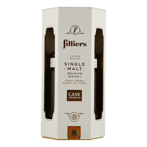 Afbeeldingen van FILLIERS SINGLE MALT CASK STRENGTH 58,5° 70CL
