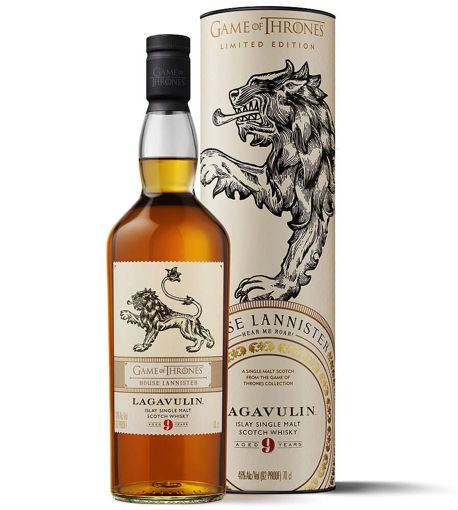 Afbeeldingen van LAGAVULIN HOUSE LANNISTER 9Y 46° 70CL