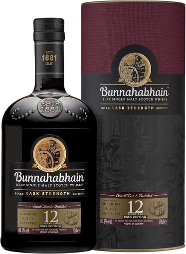 Afbeeldingen van BUNNAHABHAIN CASK STRENGTH 12Y 2023 60.1° 70CL