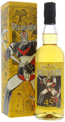 Afbeeldingen van HINOTORI GOLDORAK YELLOW JAPANESE WHISKY 45° 70CL