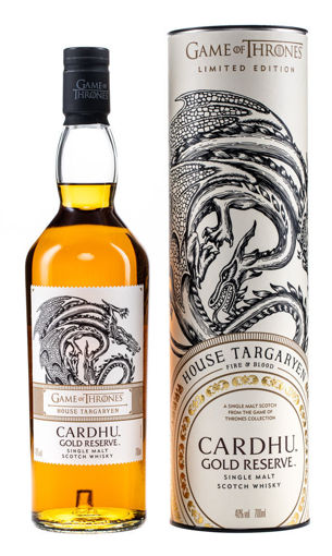 Afbeeldingen van CARDHU GAME OF THRONES HOUSE TARGARYEN 40° 70CL