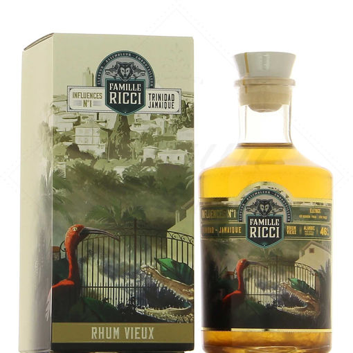 Afbeeldingen van RUM INFLUENCES TRINIDAD JAMAICA 46° 70CL