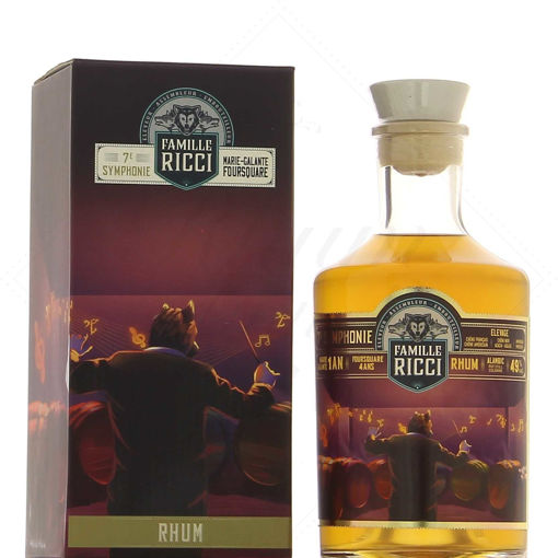 Afbeeldingen van FAMILLE RICCI 7TH SYMPHONIE RUM 49° 70CL