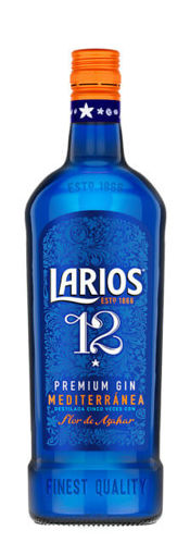 Afbeeldingen van LARIOS 12 PREMIUM GIN MEDITERRANEA 70CL
