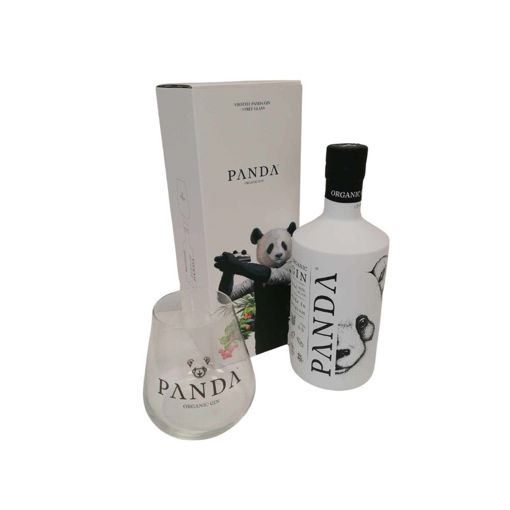 Afbeeldingen van PANDA GIN + 1 GLAS 70CL