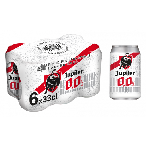 Afbeeldingen van JUPILER 0° BLIK 6X33CL