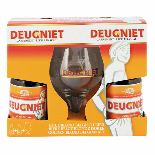 Afbeeldingen van DEUGNIET 2X33CL + GLAS