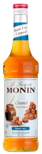 Afbeeldingen van MONIN SIROP CARAMEL SUGAR FREE 70CL