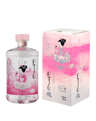 Afbeeldingen van ETSU SAKURA JAPANESE GIN 43° 70CL