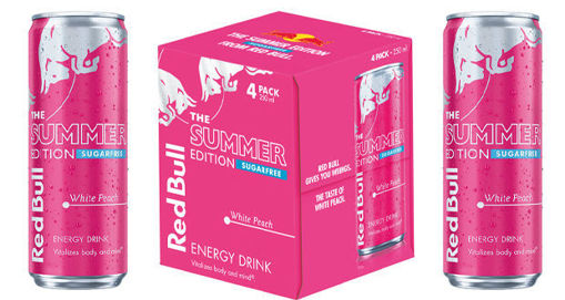 Afbeeldingen van RED BULL SUMMER EDITION WHITE PEACH 4X33CL